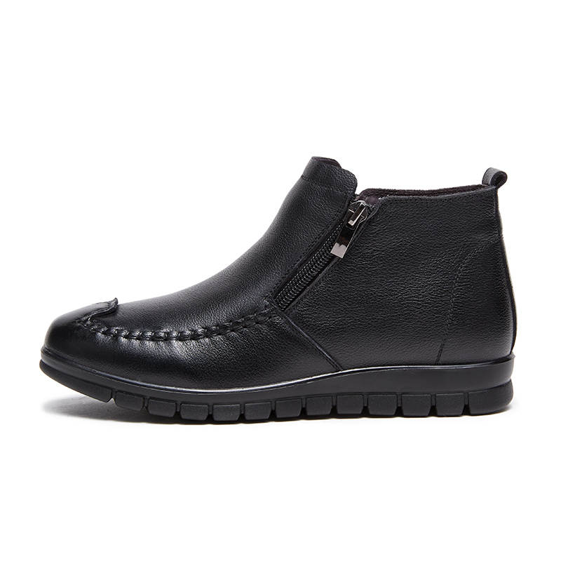 AOKANG Fleece Lined Thermal Ankle Boots Women's