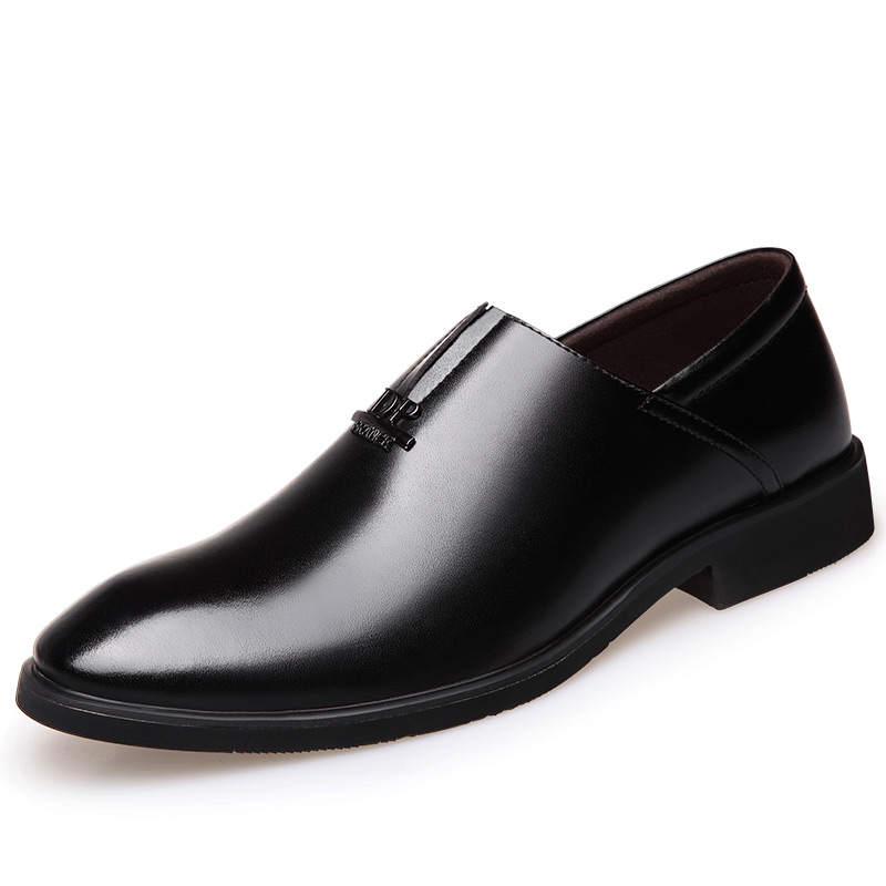 BATUTENG Cow Split Leather Dress Shoes Men's