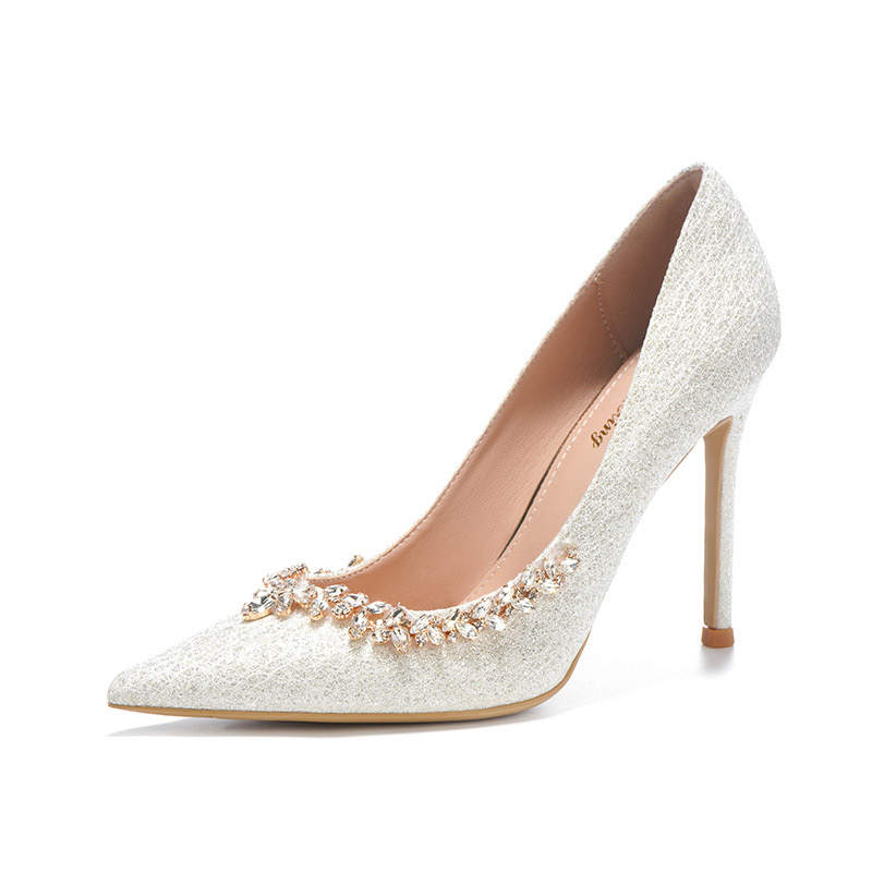 RoseDoris RoseDoris Slim Heel High Heels Women's White