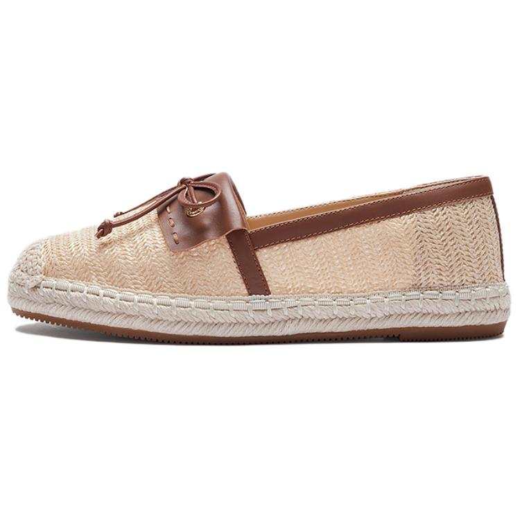 LE SAUNDA Espadrilles Women's Milk Tea Apricot+Brown BEF/Cream White OWF