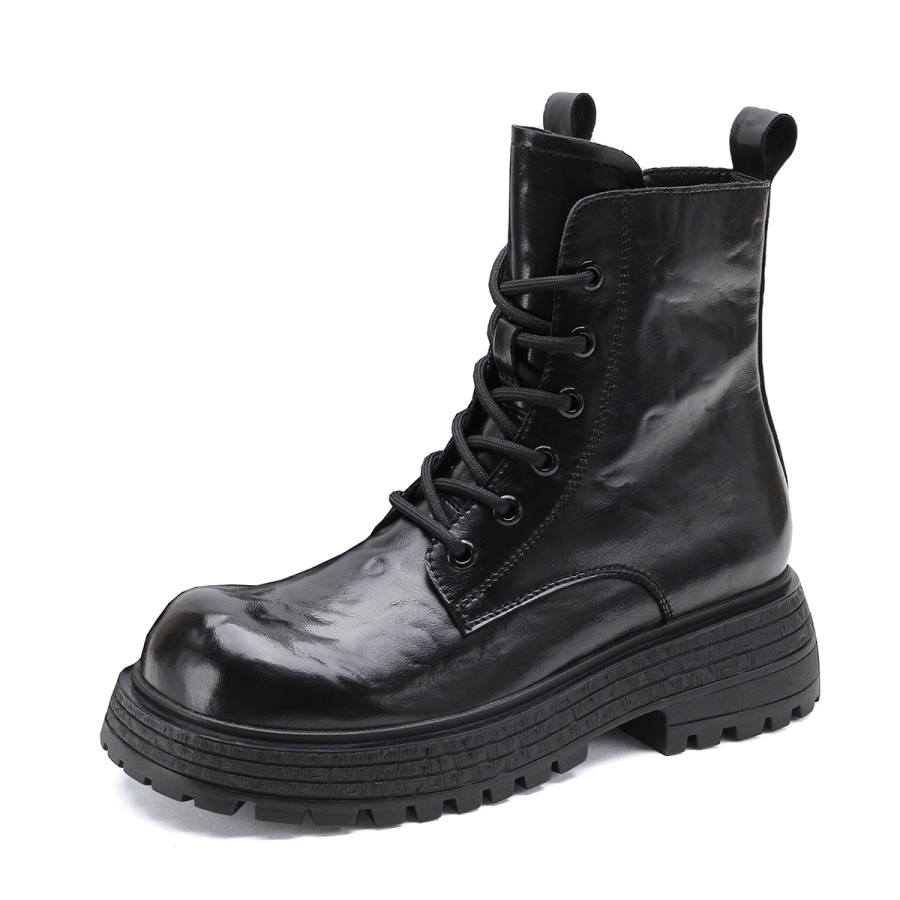 SAFIYA SAFIYA Short Combat Boots Women's Black