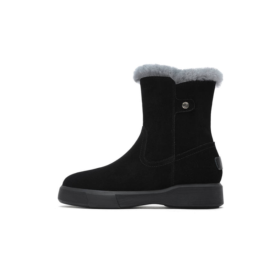 GOLDLION Thermal Thickened And Fleece Lined, Commute Versatile, Comfortable And Trendy Individual Short Snow Boots