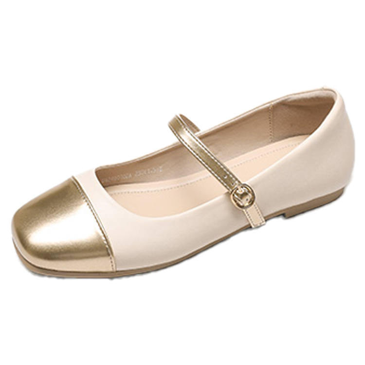 DUSTO Pu Block Heel Mary Jane Shoes 1CM Women's
