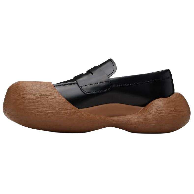 CAMPERLAB Caramba Calfskin Loafers Unisex Black Brown