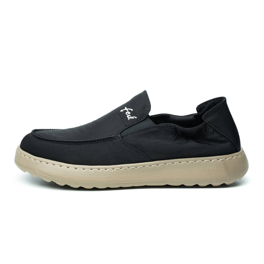 FED FED Fabric Lightweight Low top Casual Shoes Men's Black