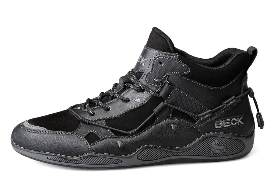 BECK Cushioning Slip Resistant Breathable Mid top Casual Shoes Unisex