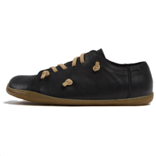 CAMPER Twins Leather Low top Casual Shoes Men's Black