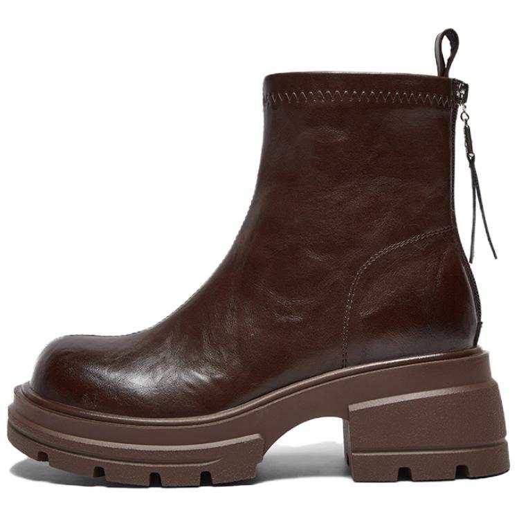 BASTO BASTO Pu Ankle Boots High Heel Women's