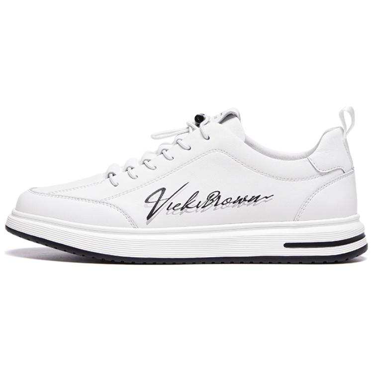 VICKI BROWN Casual Shoes Men's Low Top White Black/White Blue