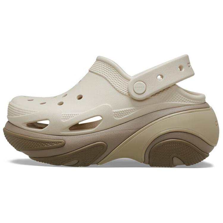 Crocs Crocs Shell Cream Puff EVA Clogs Women's Taupe