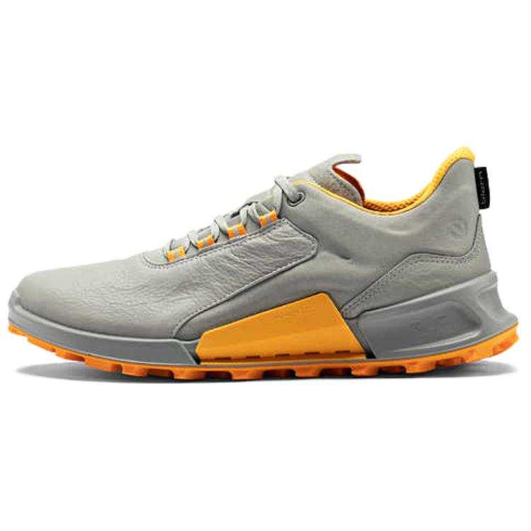 Ecco BIOM 2.1 X Mountain Cow Leather Low top Mountaineering Shoes Men's Gray