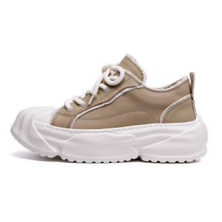 PALMPOLO Top Grain Cow Leather Wear resistant And Lightweight Low top Casual Shoes 5cm Men's