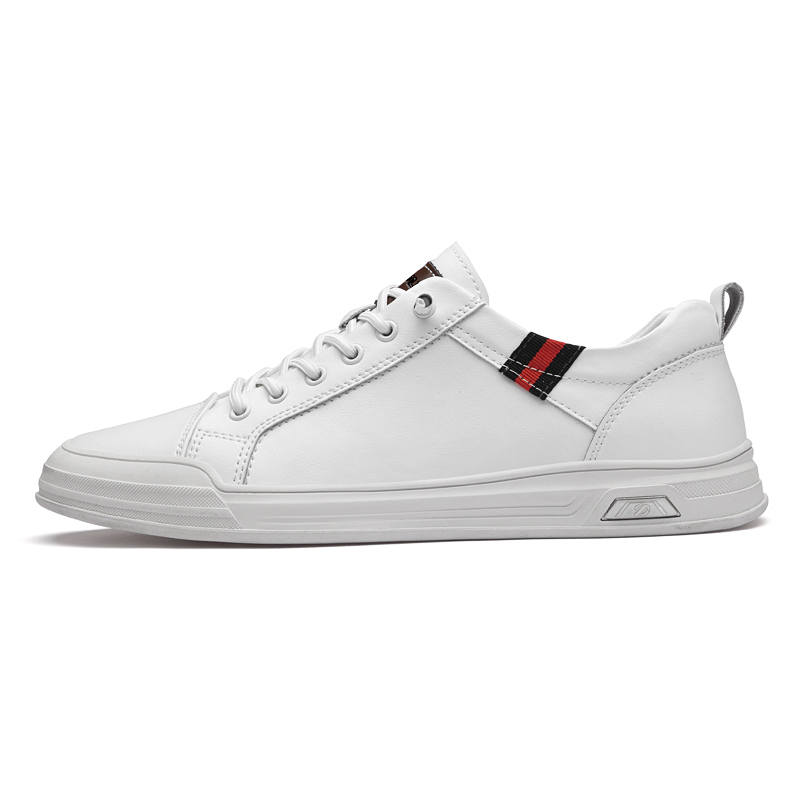 XIMO BULL Cow Split Leather Abrasion Resistant Low top Skateboard Shoes Men's