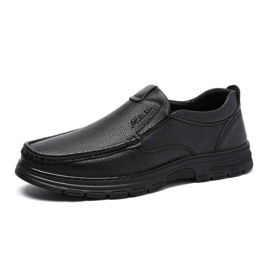 Mulinsen Casual Leather Shoes Men's Low Top