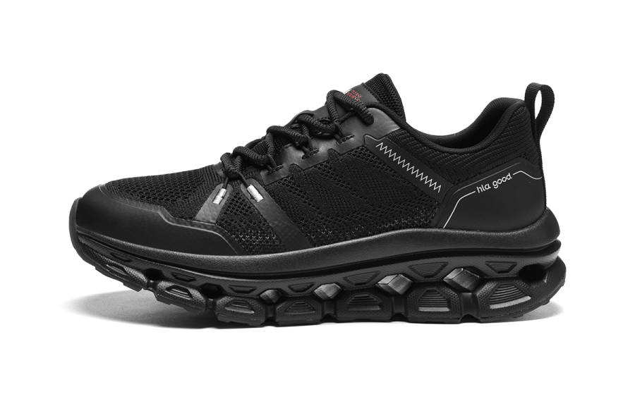 HLA Casual Shoes Men's Low Top Black/Gray