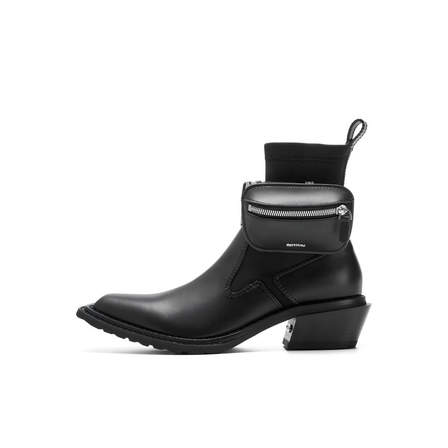 Untitlab Ankle Boots Unisex Black