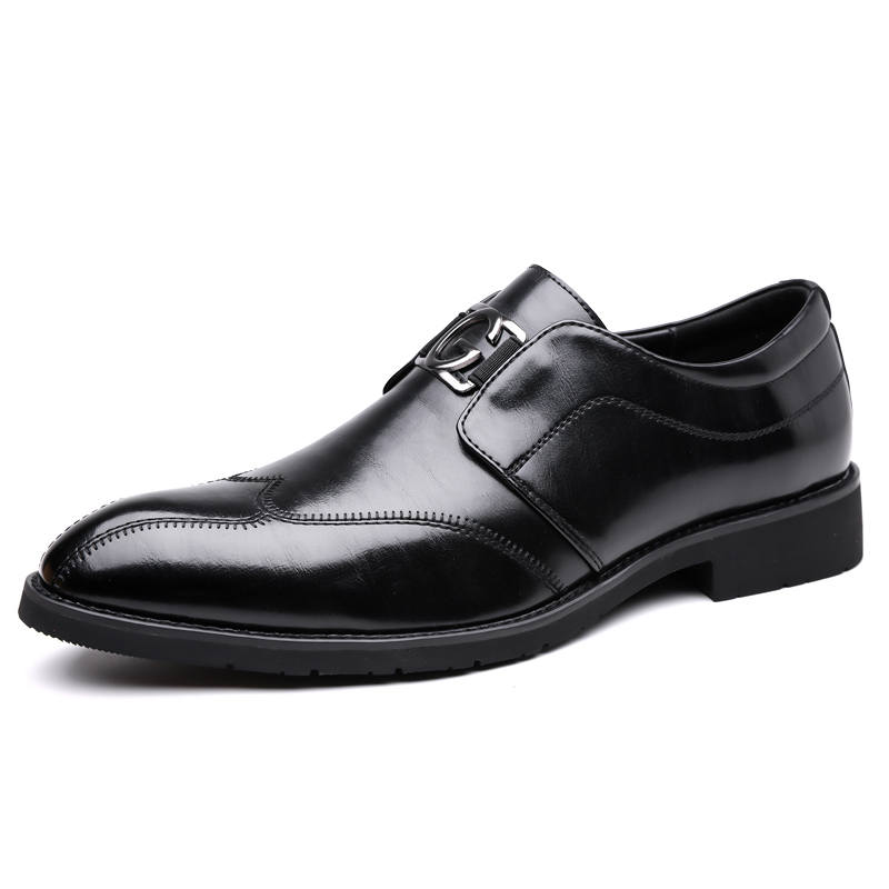 YILICHUANZHANG Dress Shoes Men's Low Top Black
