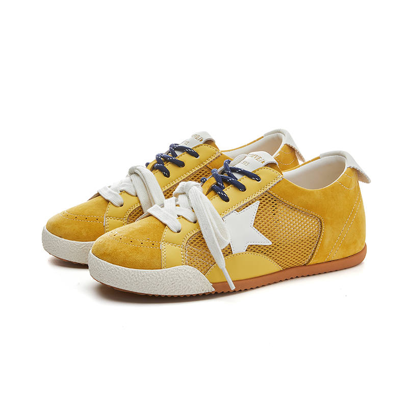 CHIBANG Pigskin Lightweight Low top Casual Shoes Women's