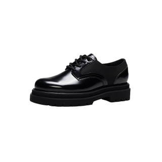DANIEL HECHTER Cow Leather Casual Shoes Men's Black
