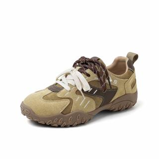 Hankermeet Cow Suede Abrasion Resistant Abrasion Resistant Low top Casual Shoes Women's