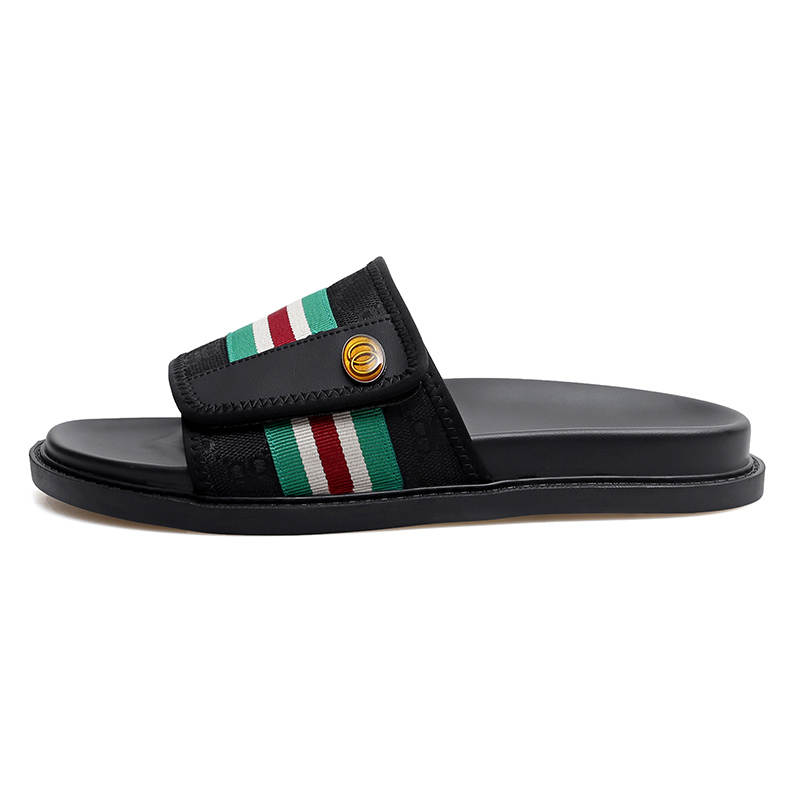 XIMO BULL XIMO BULL Composite Sole Slide Slippers Men's Black