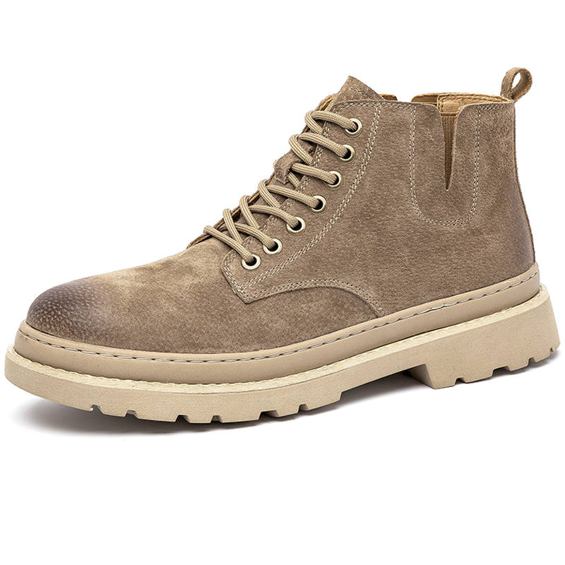 PINYI PINYI Combat Boots Men's Camel
