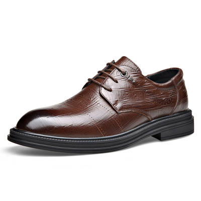 Poitulas Cow Leather Dress Shoes Men's