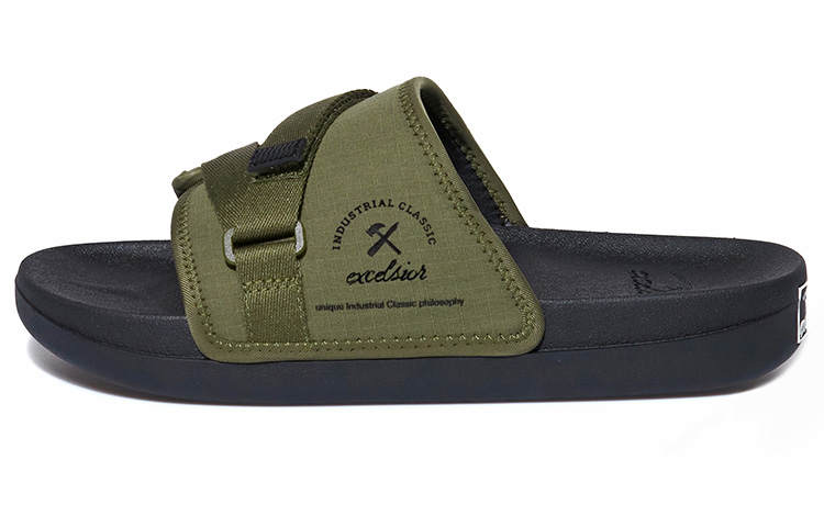 Excelsior Excelsior Beach Slippers Unisex Olive Green