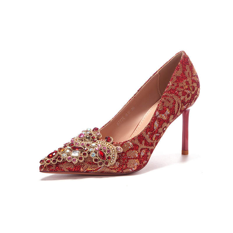 HKCP Slim Heel High Heels Women's