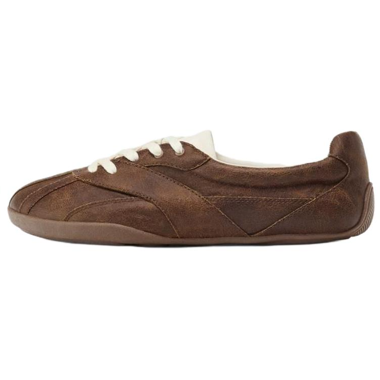 ZARA Pu Abrasion Resistant Low top Casual Shoes Women's