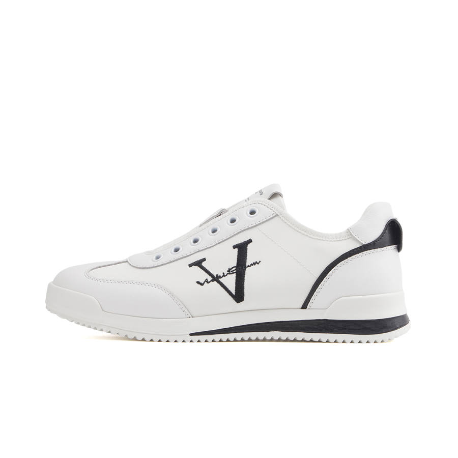 VICKI BROWN Cow Split Leather Low top Casual Shoes Men's