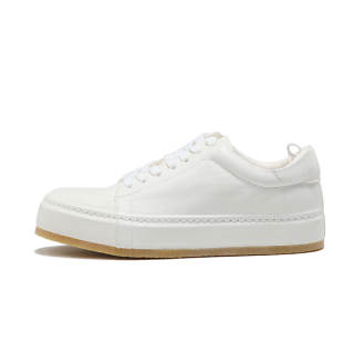 IGESHI Low top Skateboard Shoes Men's Ivory White