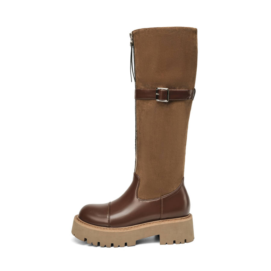 EBLAN EBLAN Knee high Boots Women's Coffee