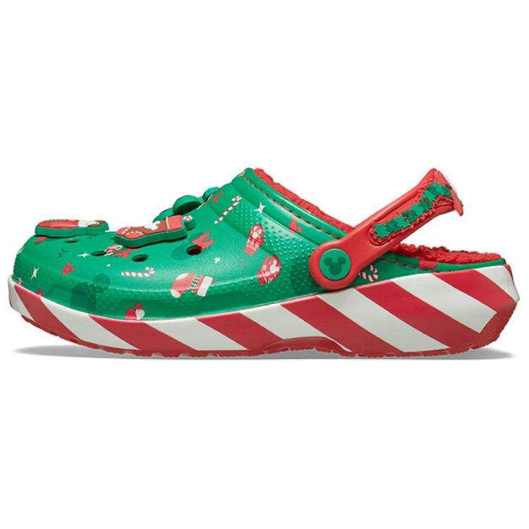 Crocs Crocs Classic Lined Clog Disney Mickey Mouse Holiday Women's