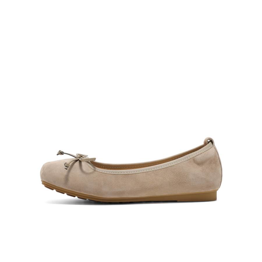 BELLE Sheepskin Casual Shoes 1.5cm Women's
