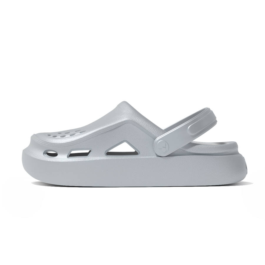 MAISON MISFIT 15 MAISON MISFIT 15 EVA Clogs Men's Space Silver