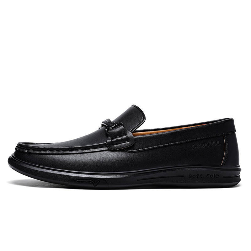 XIMO BULL Men's Casual Shoes Men's Low Top Black/Brown
