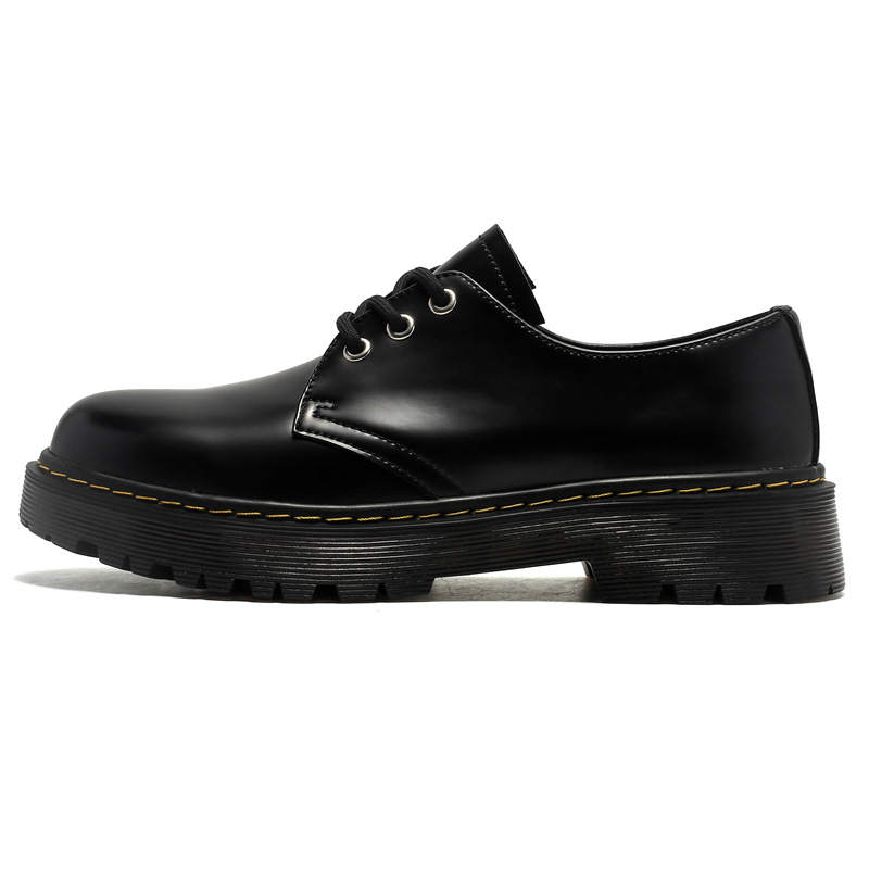 WEISHIBANGWEI WEISHIBANGWEI Microfiber Leather Casual Leather Shoes Men's Black