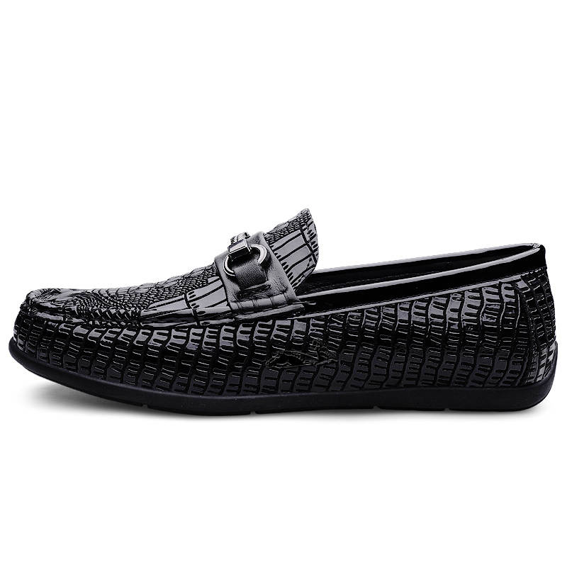 YINGLUNQISHI Top Grain Cow Leather Casual Shoes Men's