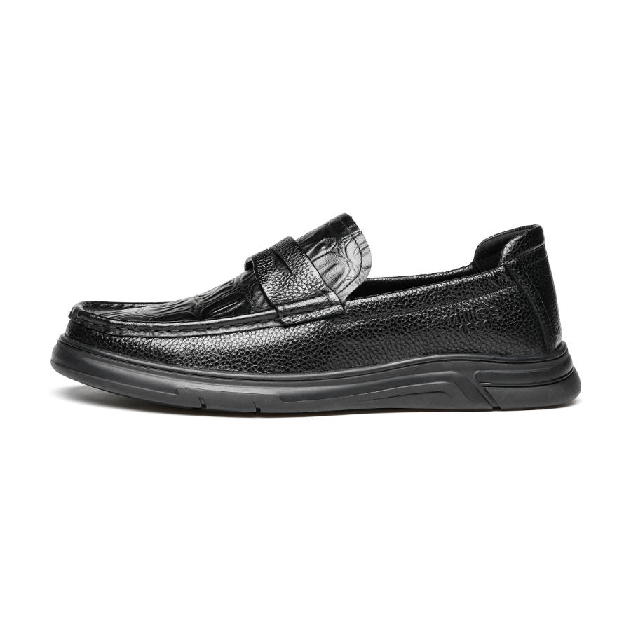 Millies MILLIE'S Top Grain Cow Leather Casual Shoes Men's Black