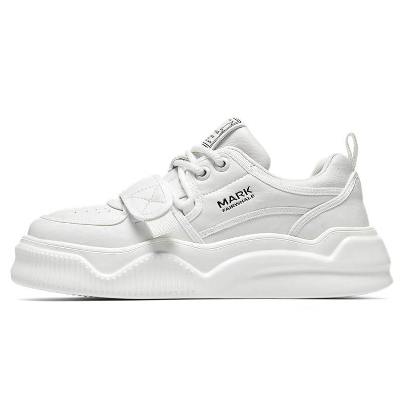 FAIRWHALE Lightweight Height Increasing Low top Skateboard Shoes Men's