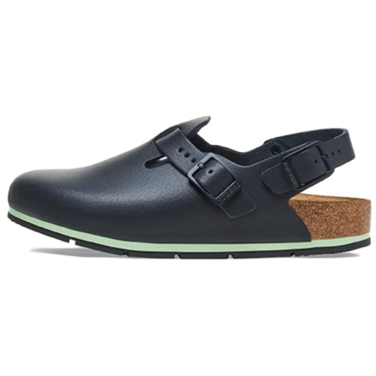 Birkenstock Fashion Closed Toe Slippers Unisex Black Narrow
