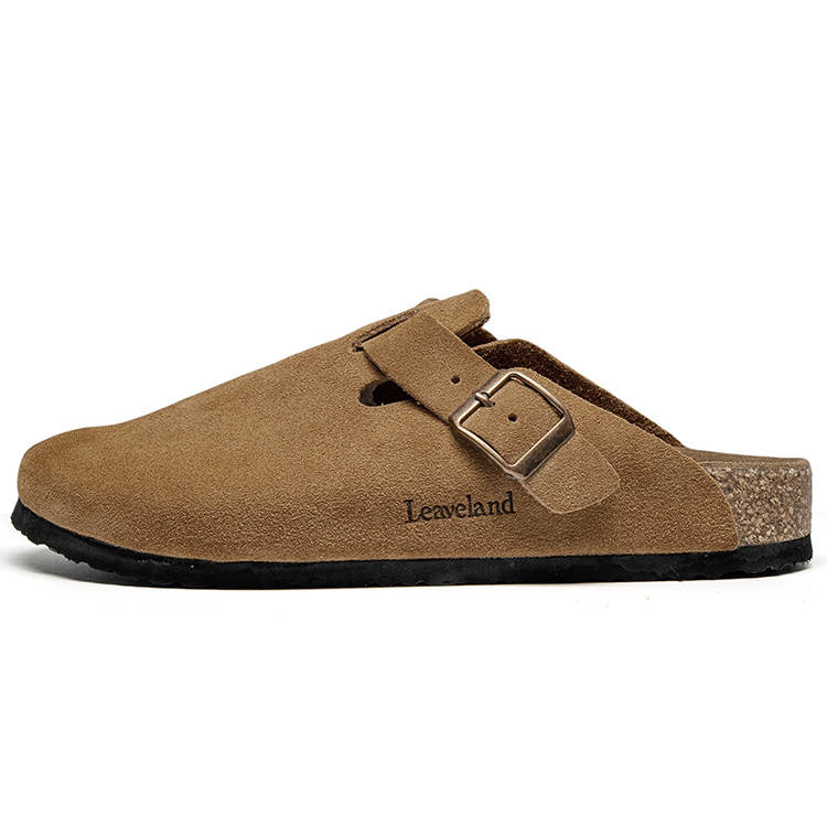LEAVELAND Closed Toe Slippers Men's