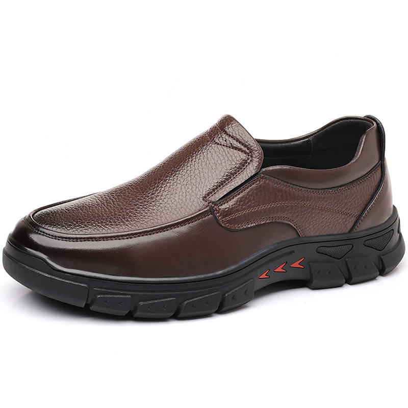 Poitulas Cow Leather Casual Shoes Men's