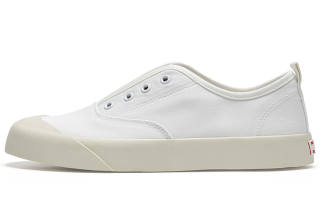 Rockfish 719 Water Repellent And Not Afraid Of Wetness Canvas Shoes Women's White Stripes Color