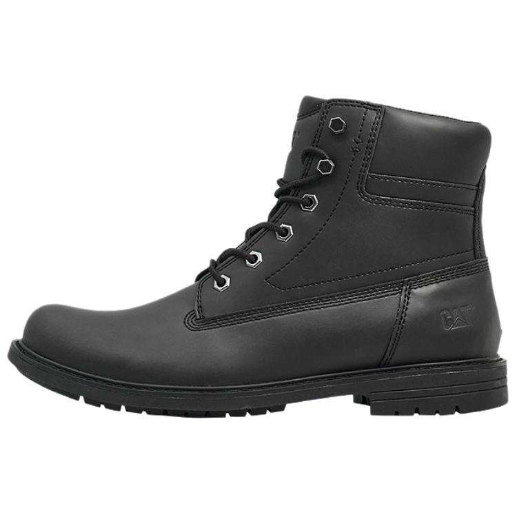 CAT CAT Cow Split Leather Short Combat Boots 3.5cm Men's