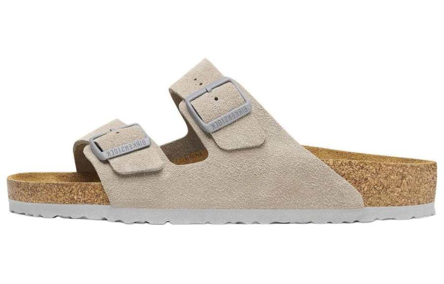Birkenstock EVA Antibacterial Slip Resistant Slide Slippers Women's Gray Narrow
