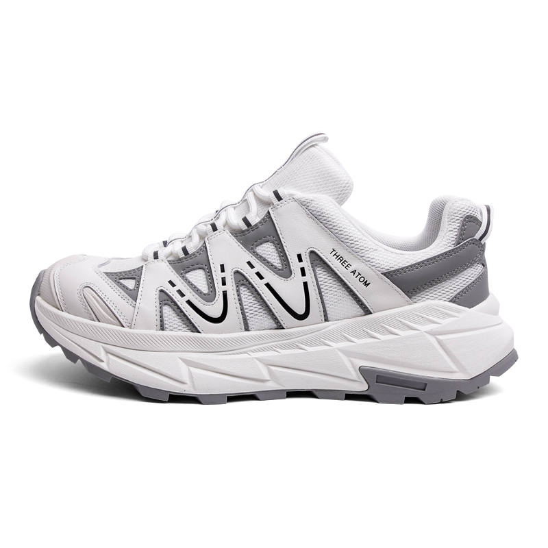 SHENGDAQISHI Cow Leather Breathable Low top Casual Shoes Men's