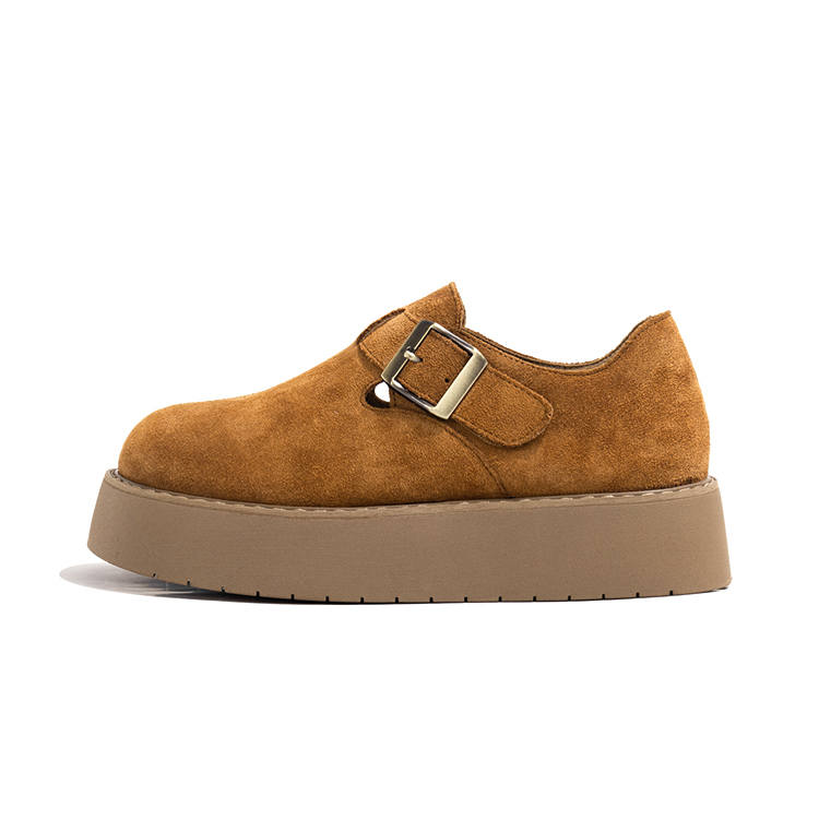 LAOMIAO Cow Suede Casual Shoes Women's