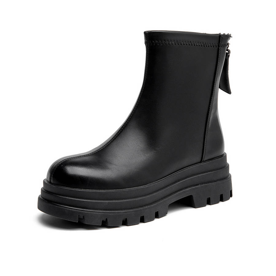 AOKANG AOKANG Artificial Leather Ankle Boots 5.3CM Women's